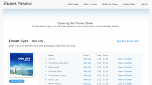 Apple launches iTunes preview
