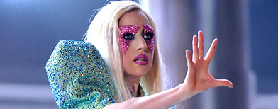 Lady Gaga at the Grammy's