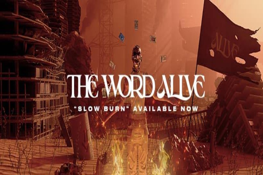 The Word Alive "Slow Burn" Art