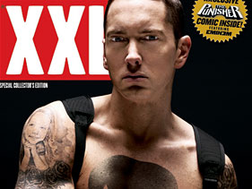 Eminem on the cover of XXL