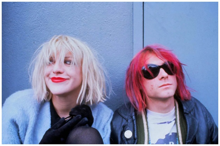 Courtney Love Kurt Cobain Nirvana