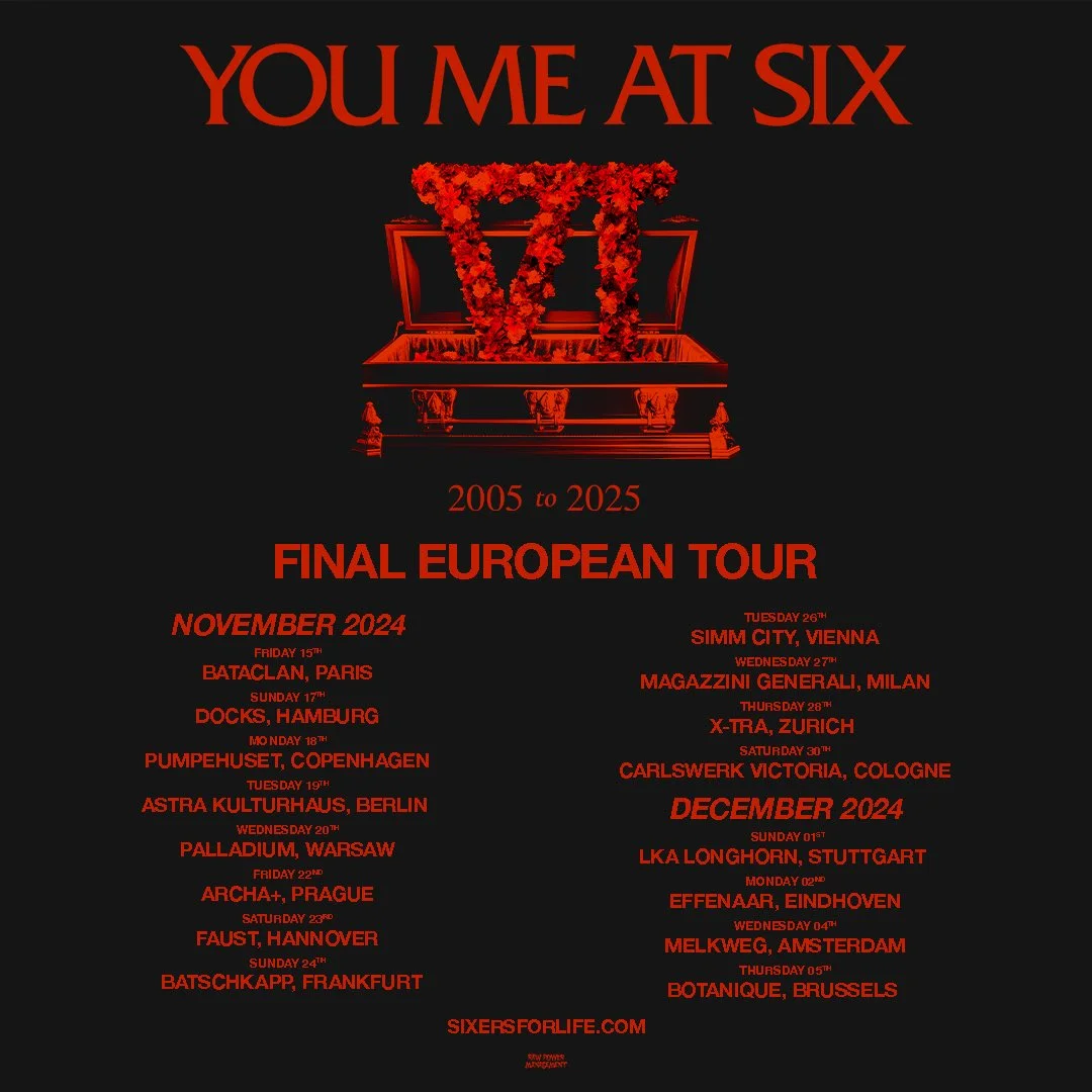 you me at six european tour dates admat