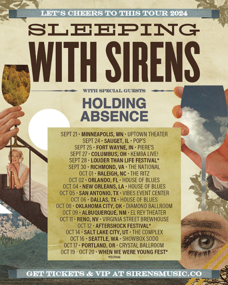 Sleeping With Sirens tour admat