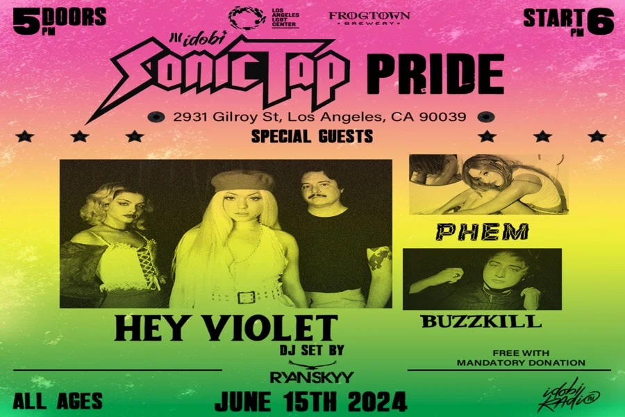 idobi Radio SonicTap Pride Event 2024
