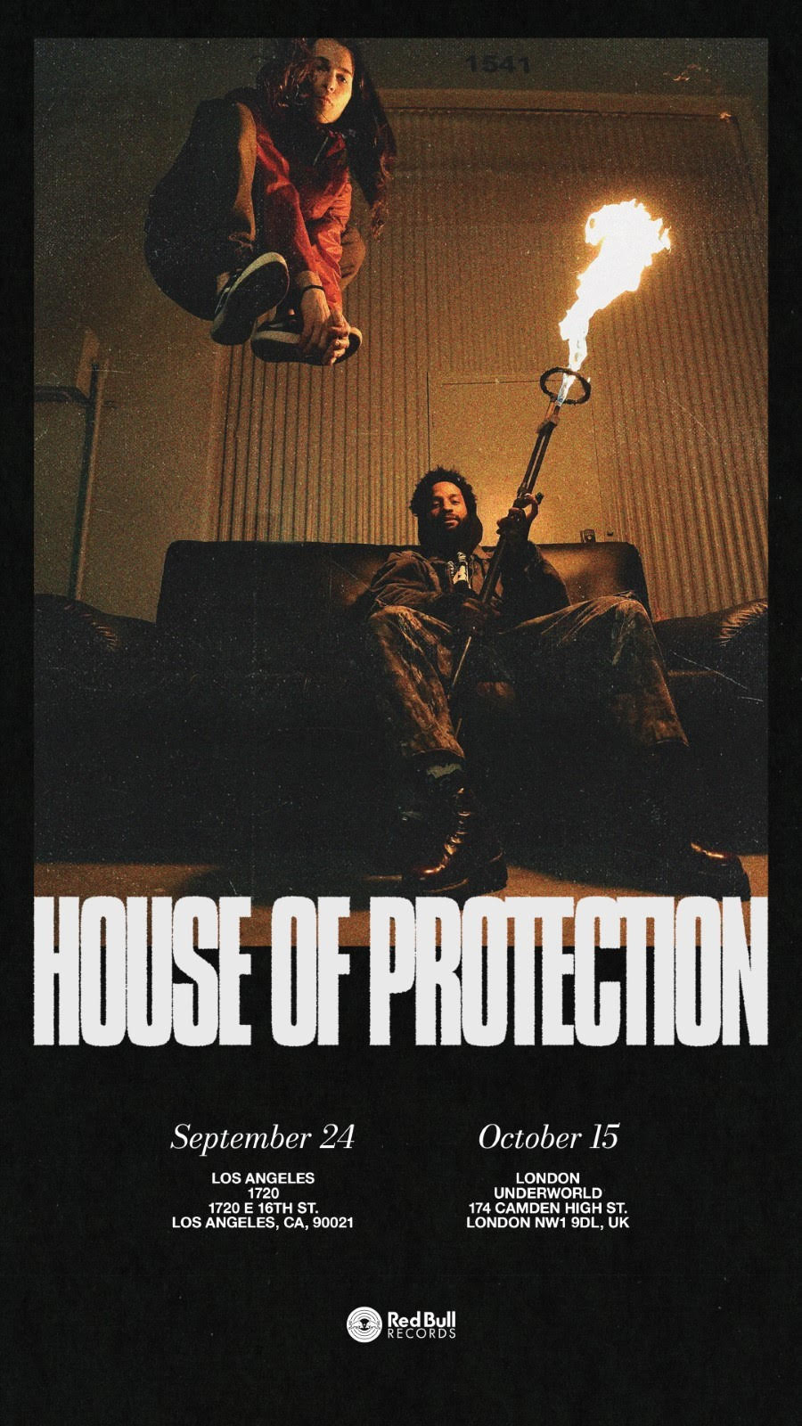 House of Protection live shows admat