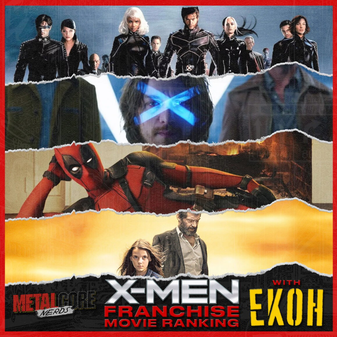 X-Men Movie Rankings with Ekoh!