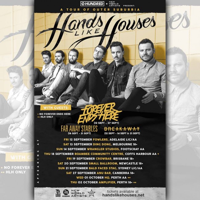 hands like houses tour