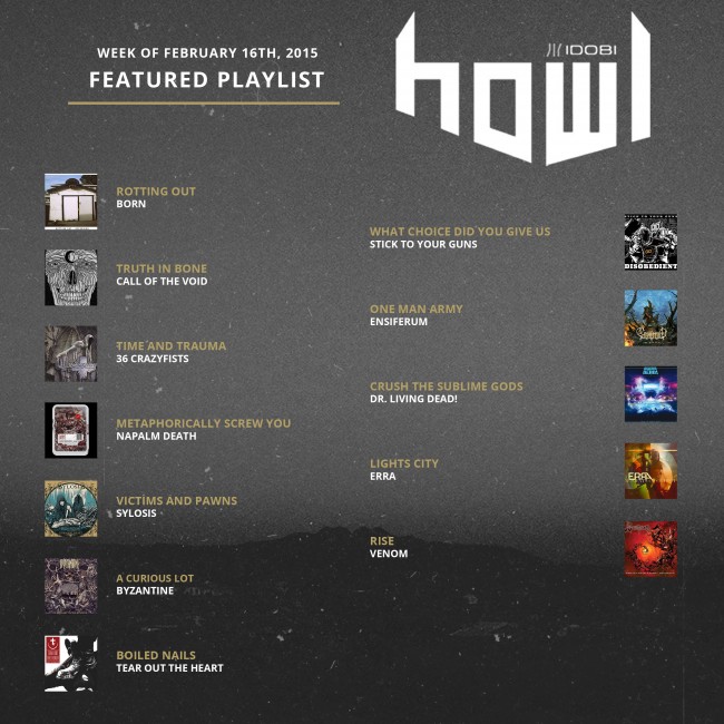 021615 HOWL PLAYLIST