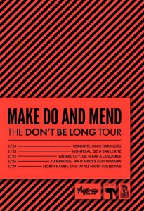 make do and mend tour 2015