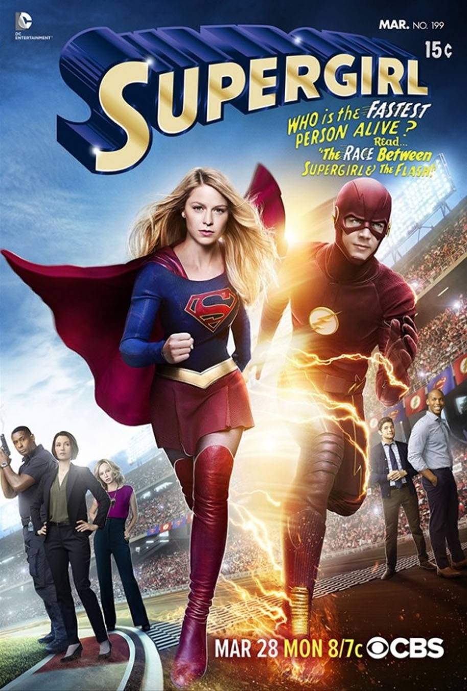 Supergirl-races-The-Flash