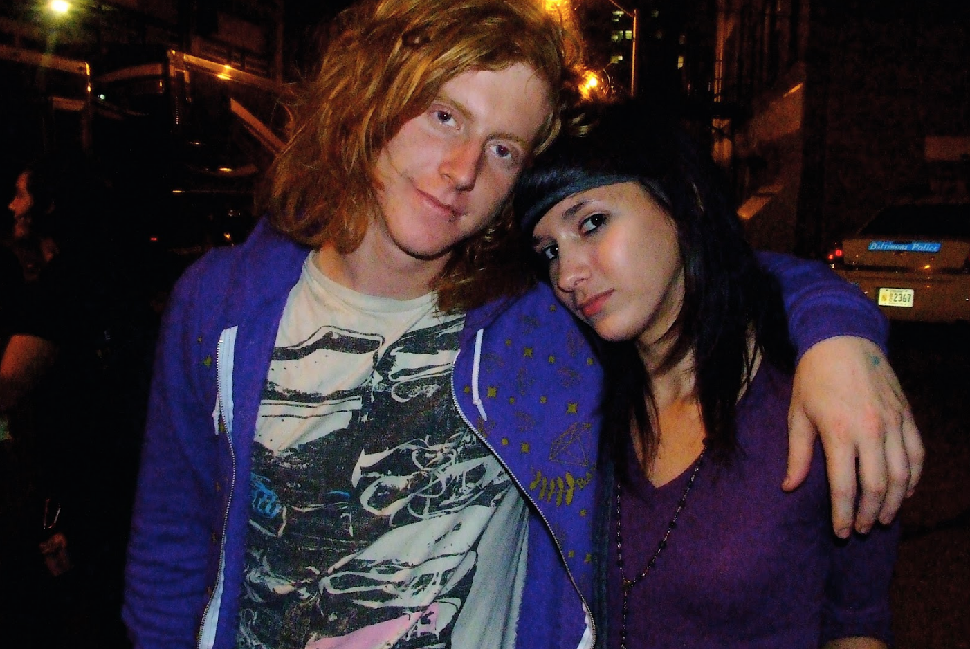 Patti with Travis of We The Kings some time in the mid-2000s