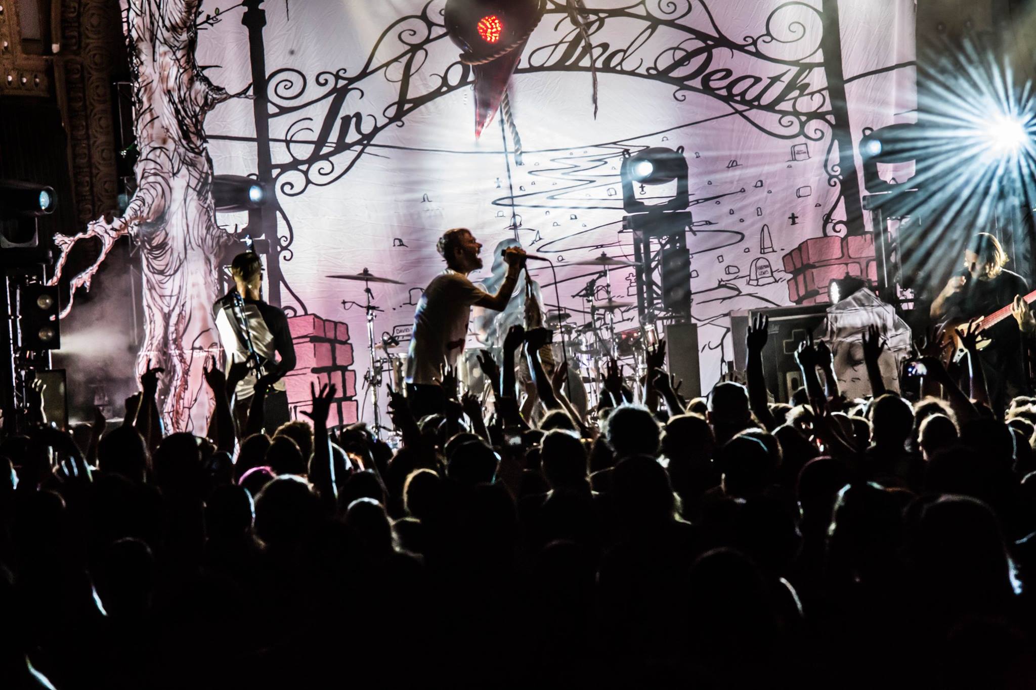 The Used at the Crystal Ballroom in Portland. Credit: Bright Music Photography 