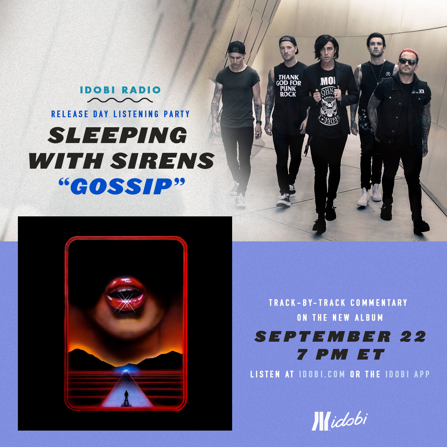 sleeping with sirens gossip tour presale spotify