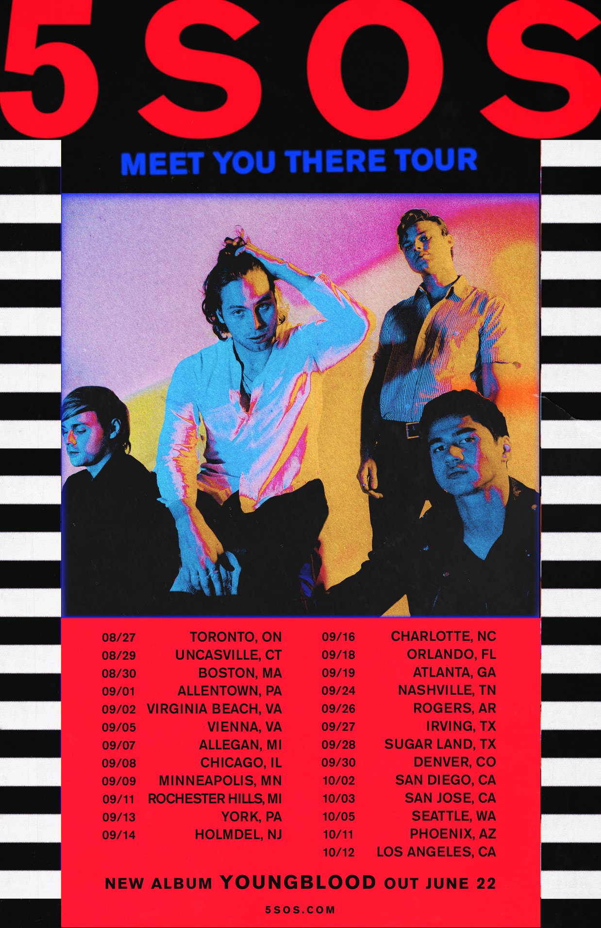 5 Seconds of Summer Announce New Album ‘Youngblood’ + Tour Dates