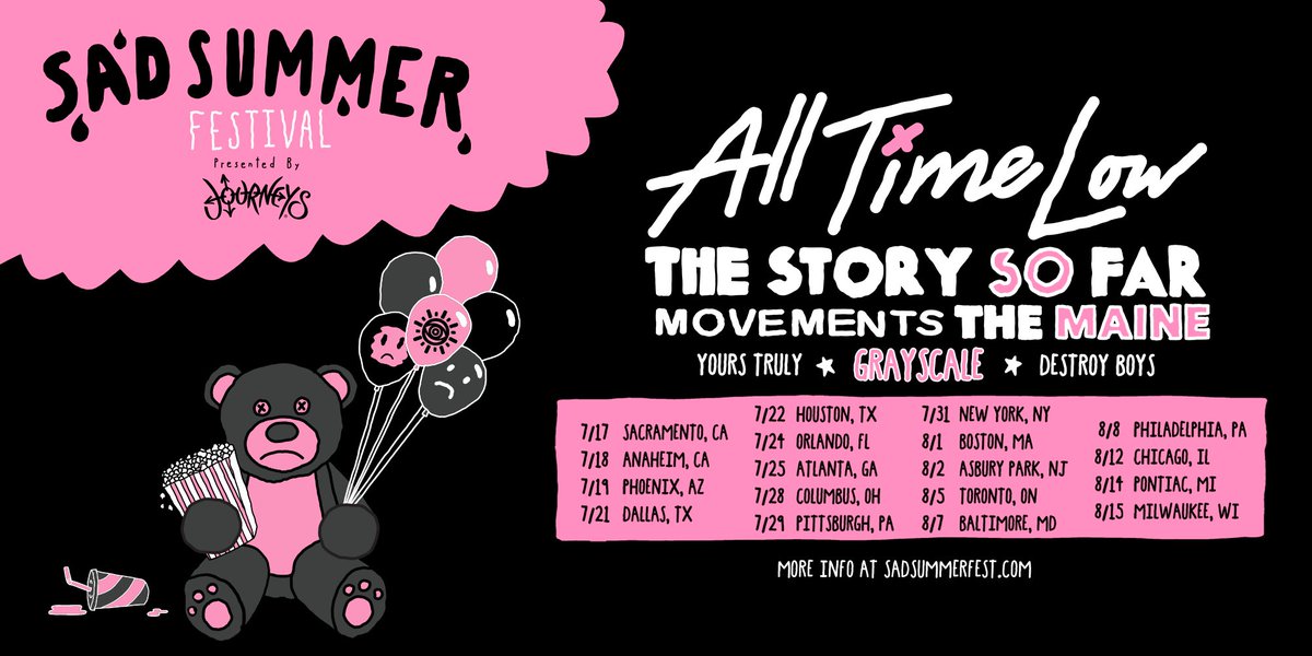 Summer Is On Its Way So Is Sad Summer Fest Ft All Time Low The Maine More Idobi Network