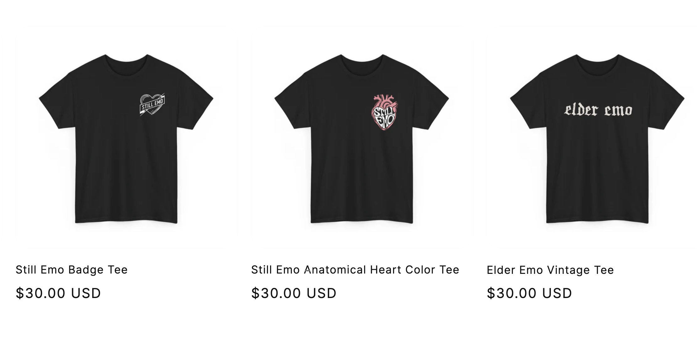 elder emo merch